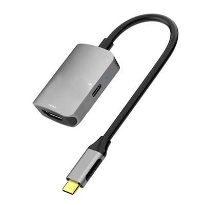গেমিংয়ের জন্য PD 140W সহ 2 IN1 USB C 8K HDMI অ্যাডাপ্টার৷
