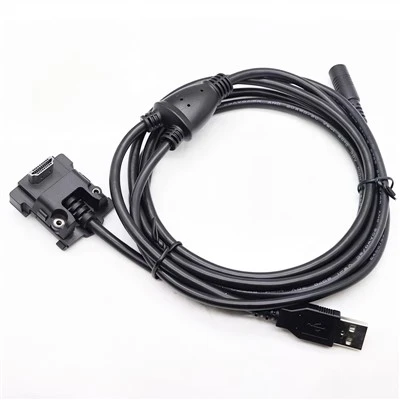 Ingenico Cable HDMI থেকে USB 2m পিনপ্যাড ক্রেডিট কার্ড মেশিন